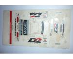 Autorama Decalque 1/32 GTR Mercedes CLK GTR